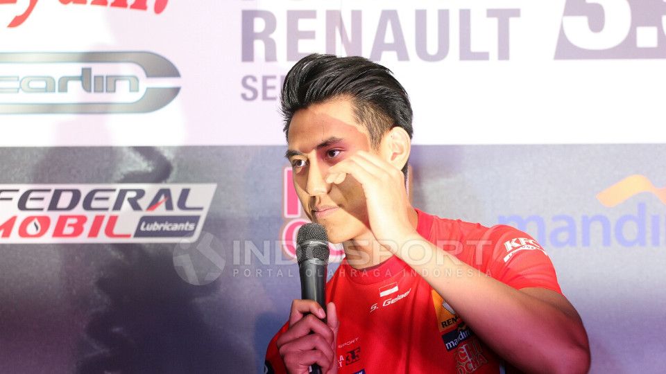 Sean Gelael. Copyright: &copy; INDOSPORT/Herry Ibrahim